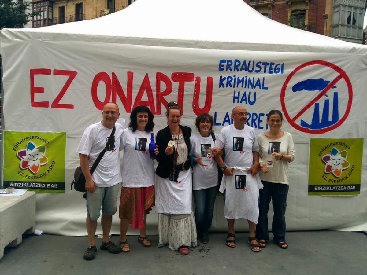 17 de junio, cuarto dia de la huelga de hambre en contra de la incineradora