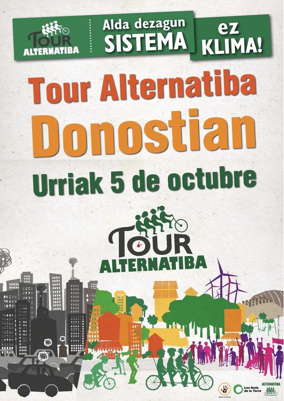 Espainiako Vuelta Bilbon; Tour Alternatiba Donostian