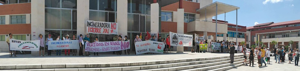 Gipuzkoa en Rivas, contra la incineración